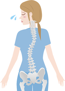体の歪みや関節のロッキングによって起こる痛みや不調は、もんでもほぐしても効果はありません!